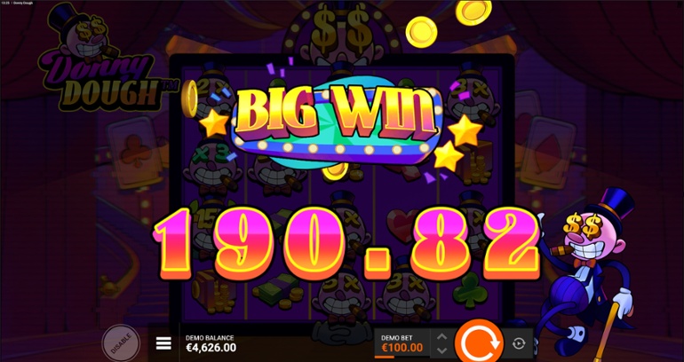 Donny Dough - Big win