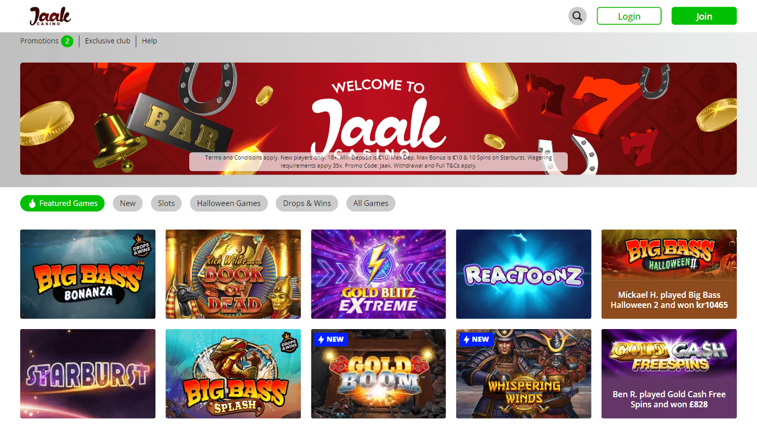 jaak_casino_homepage_desktop