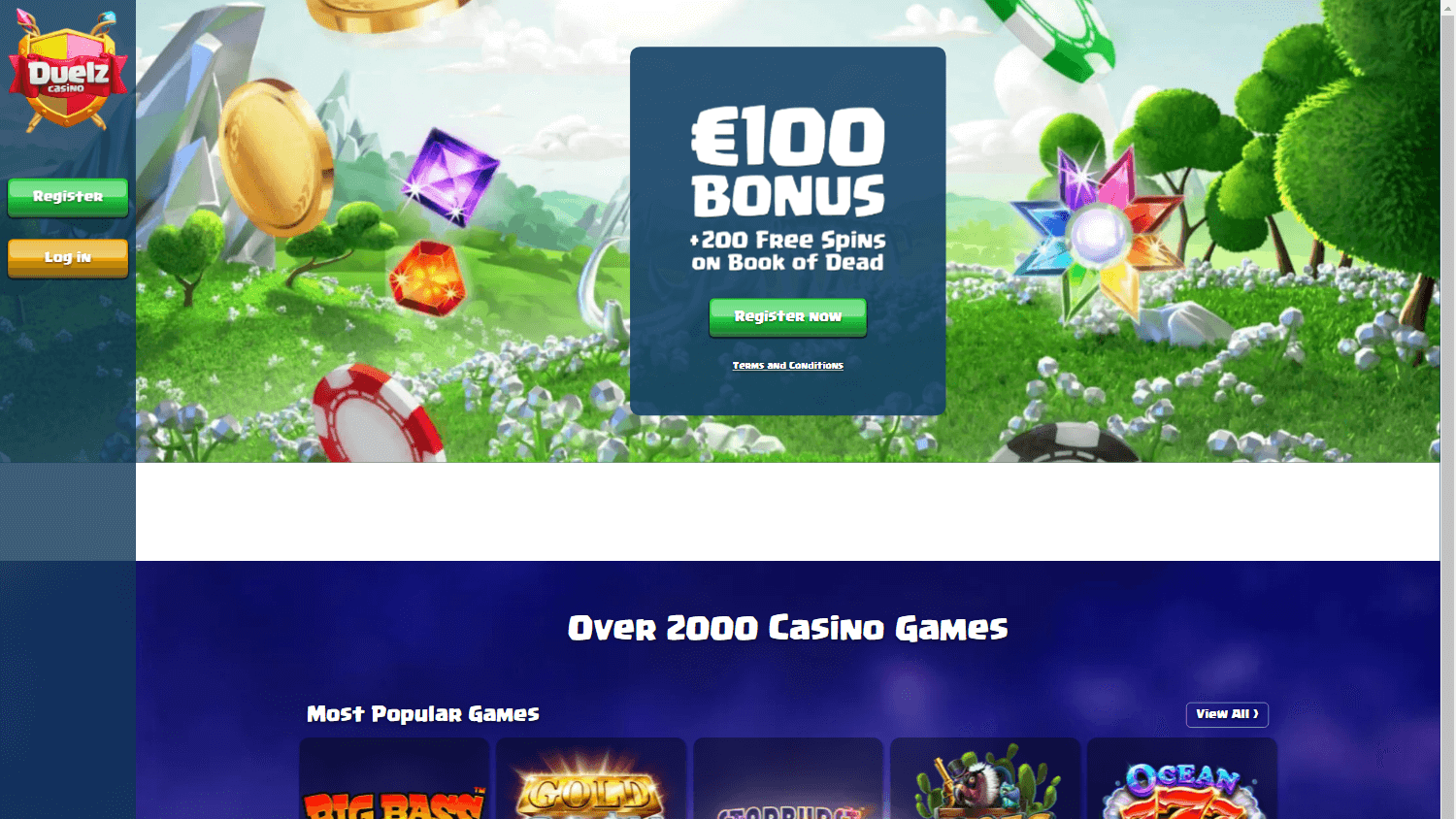 duelz_casino_homepage_desktop