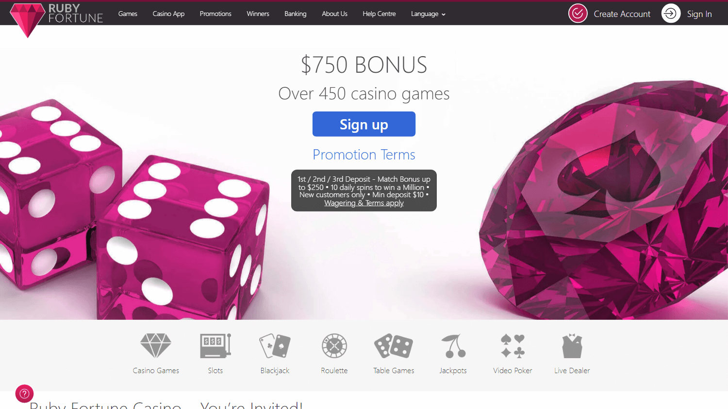 rubyfortune_casino_homepage_desktop