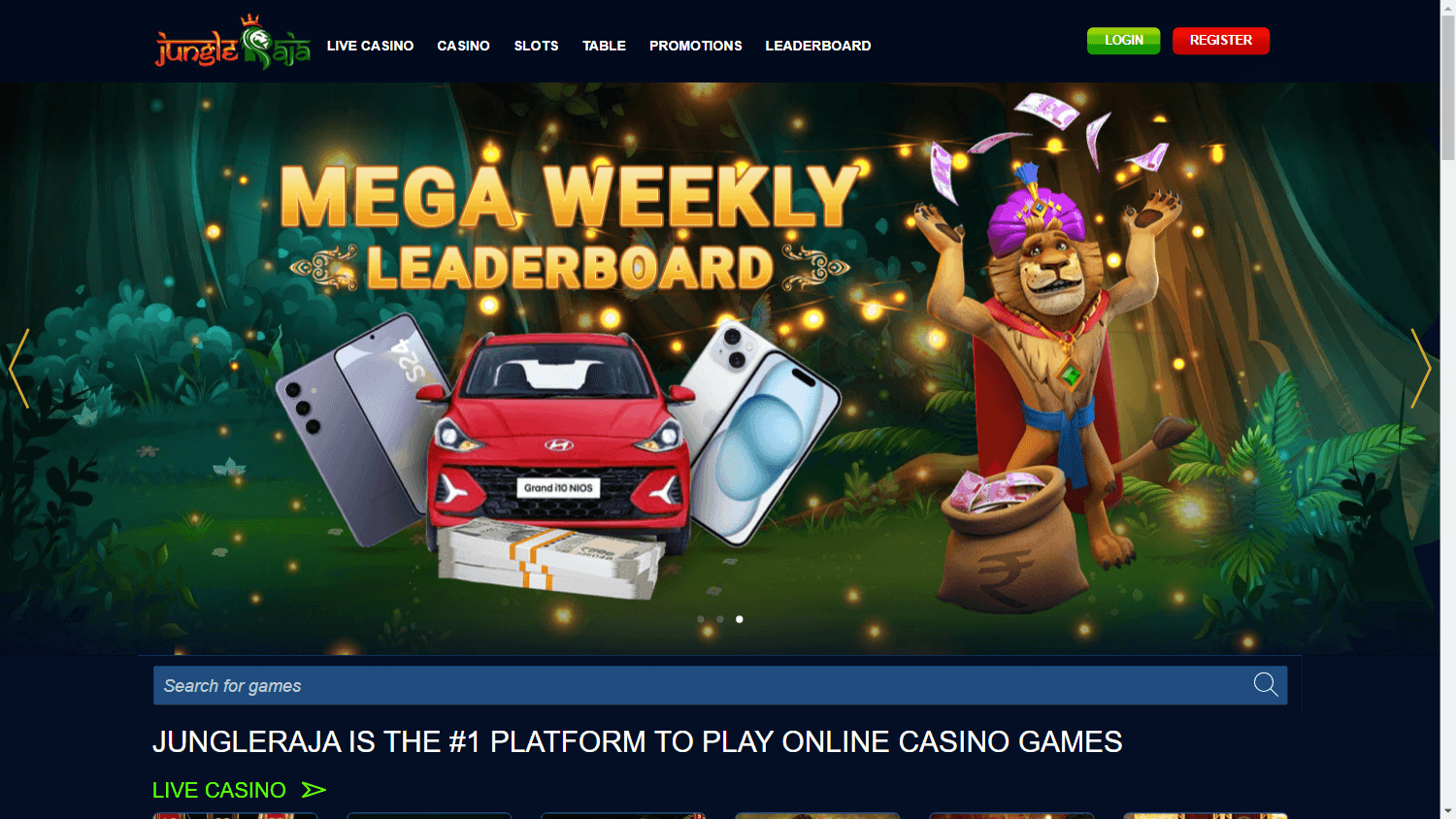 jungle_raja_casino_homepage_desktop