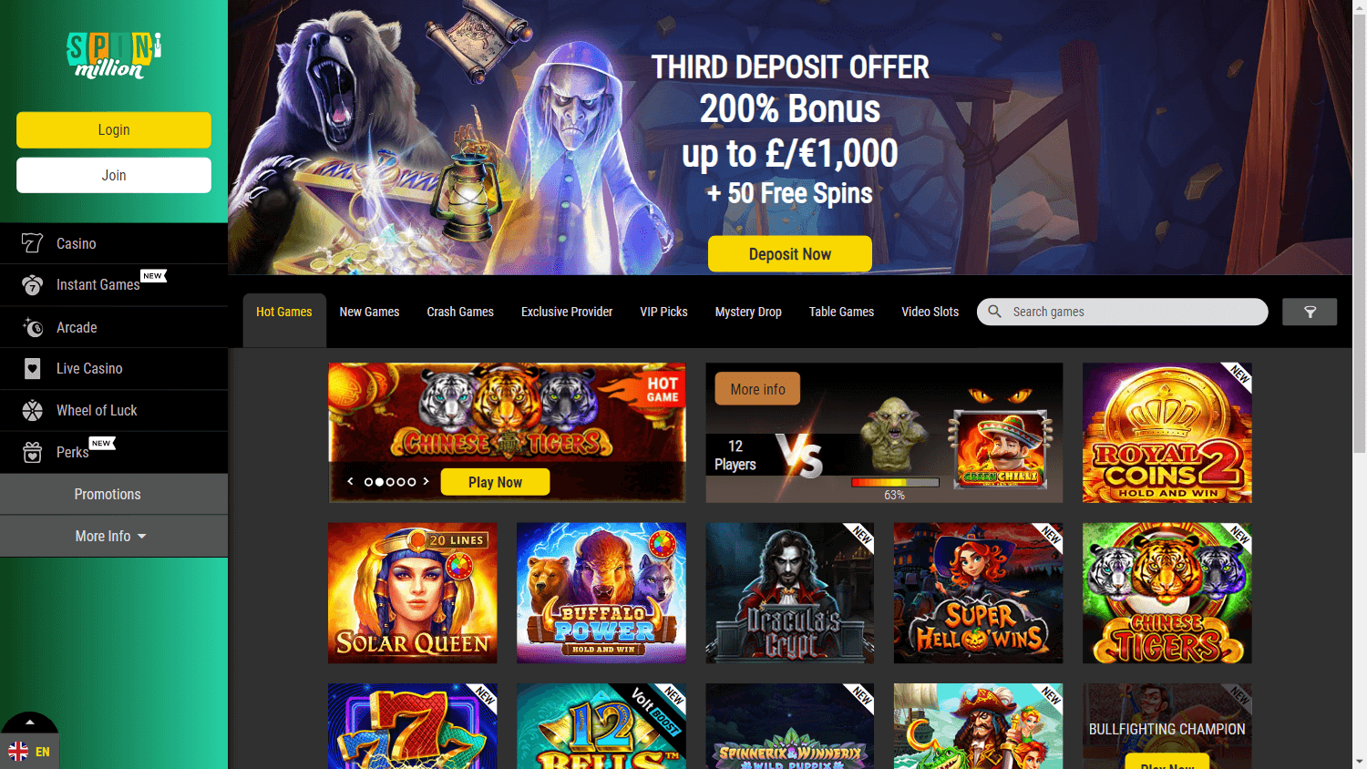 spin_million_casino_homepage_desktop