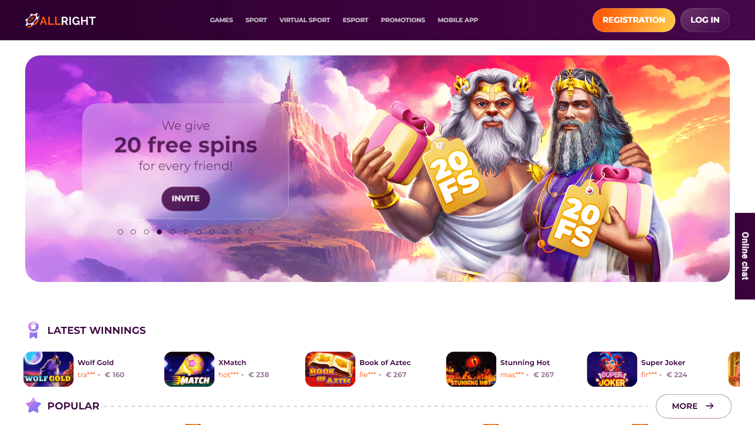 all_right_casino_homepage_desktop