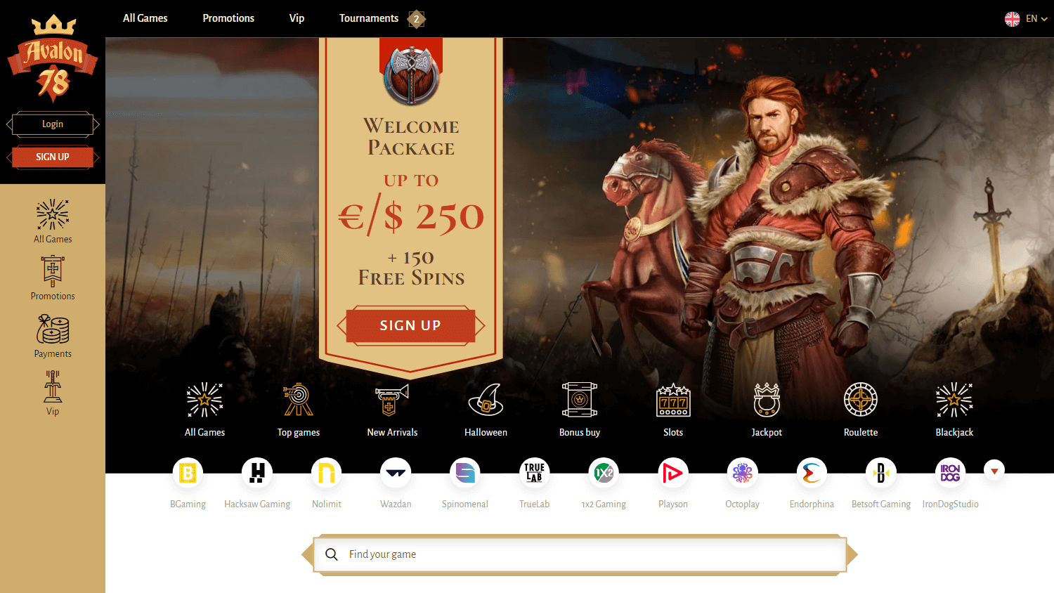 avalon78_casino_homepage_desktop