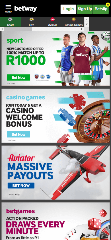 betway_casino_za_homepage_mobile