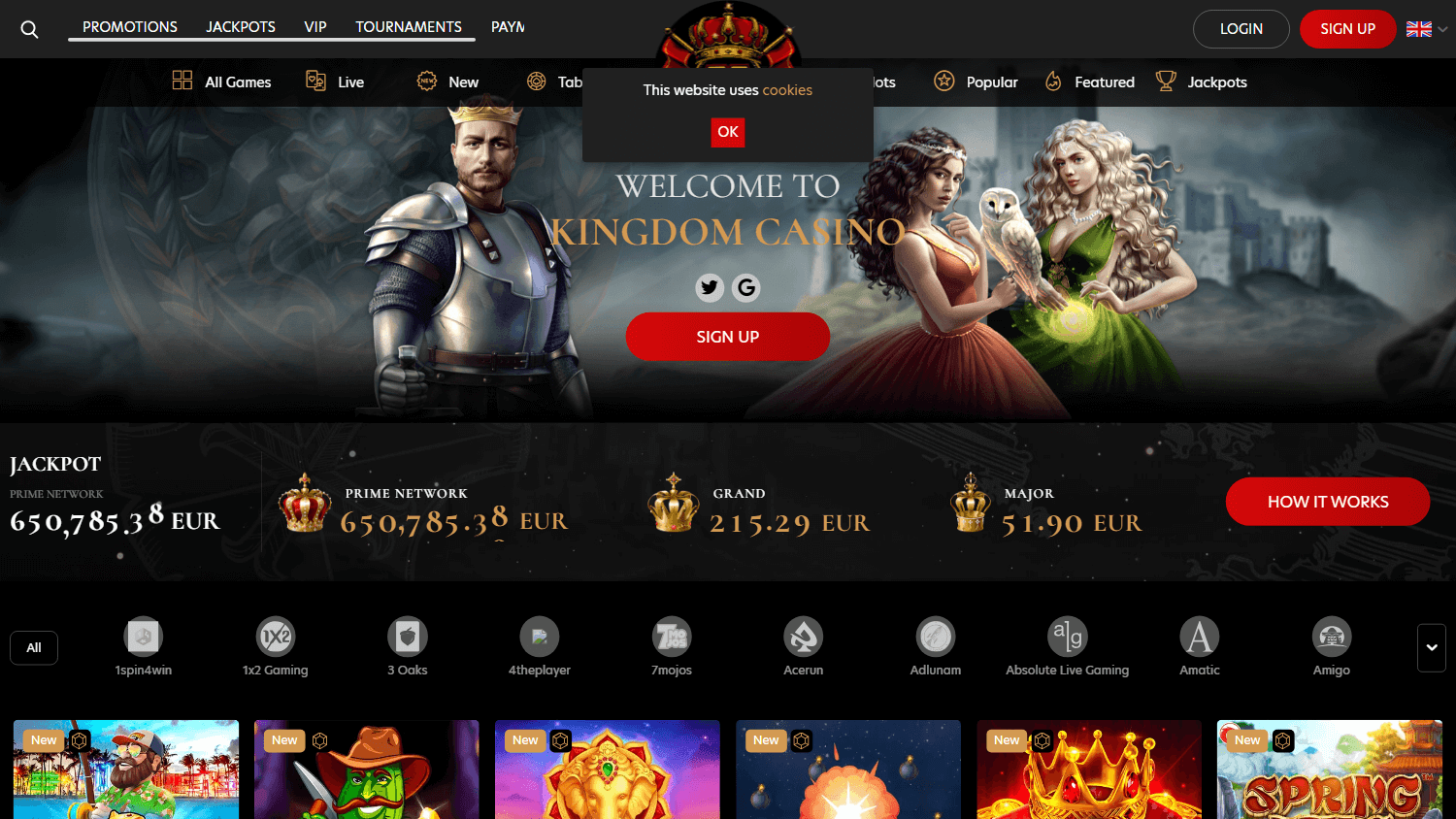 kingdom_casino_homepage_desktop