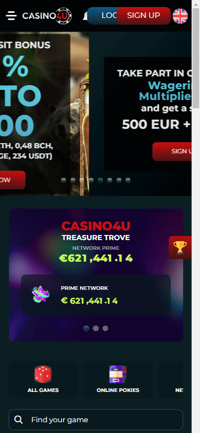 casino4u_homepage_mobile