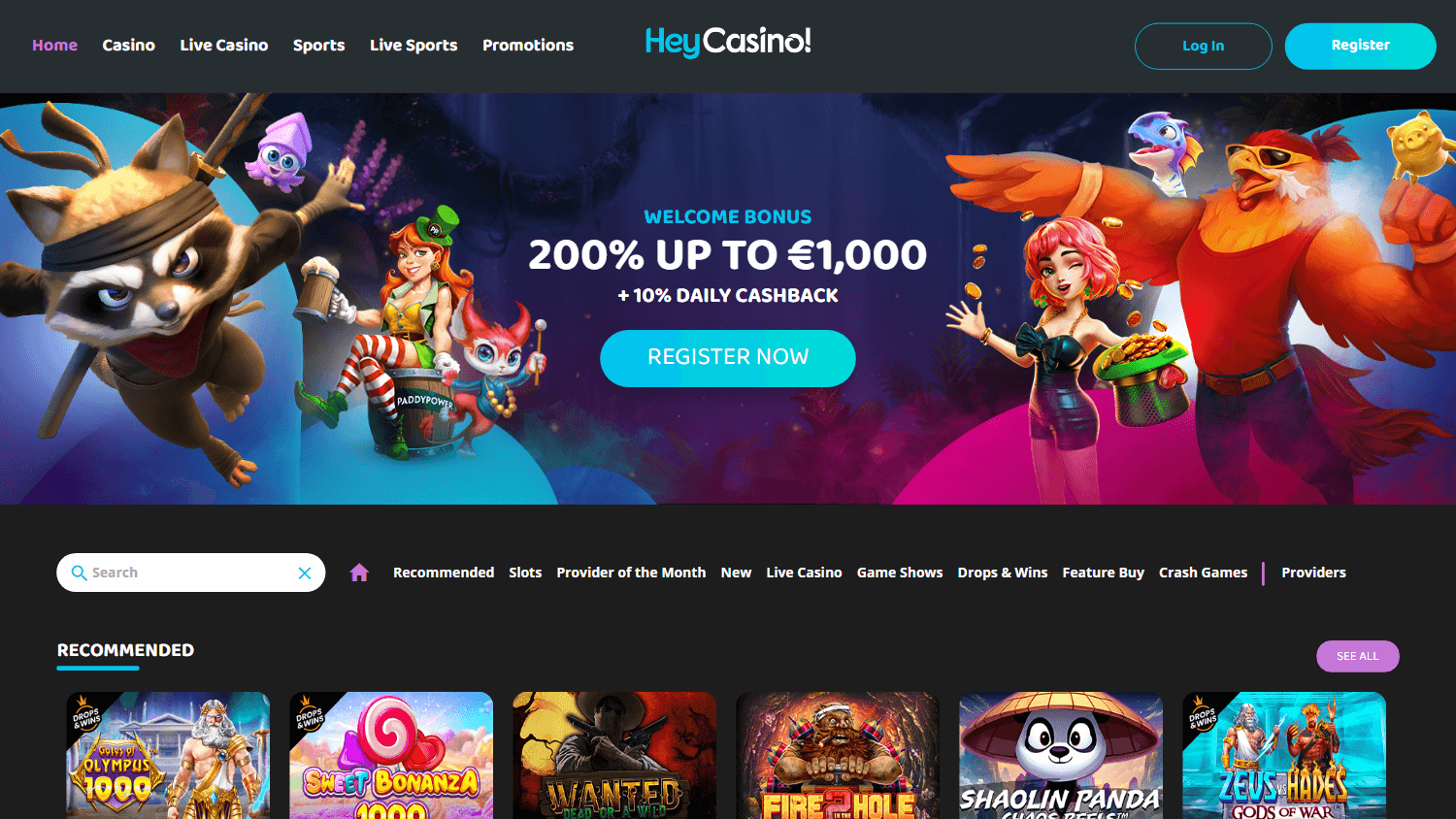 heycasino!_homepage_desktop