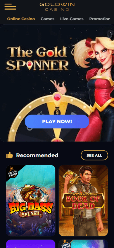 goldwin_casino_homepage_mobile