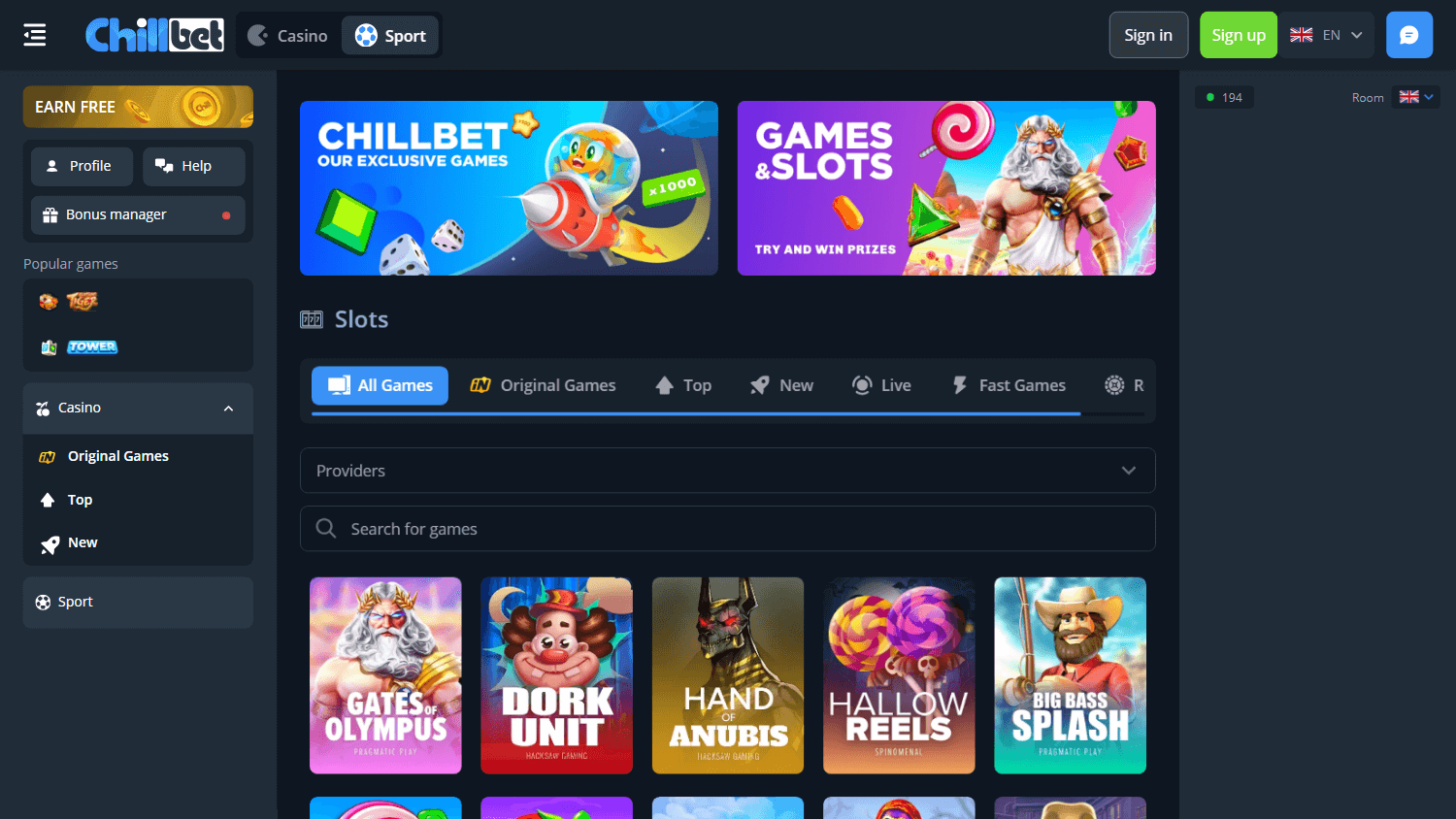 chillbet_casino_game_gallery_desktop