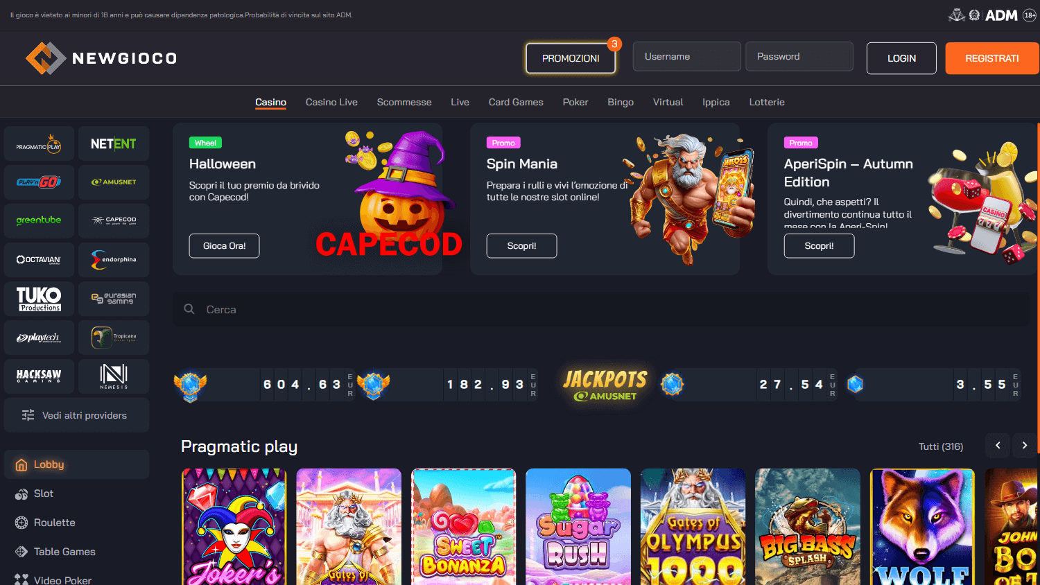 newgioco_casino_homepage_desktop