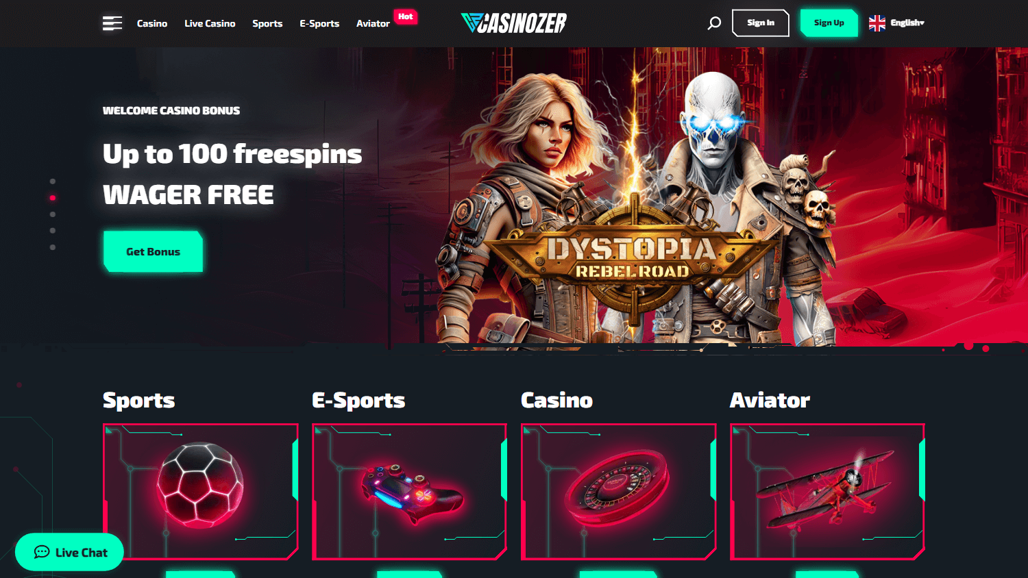 casinozer_homepage_desktop