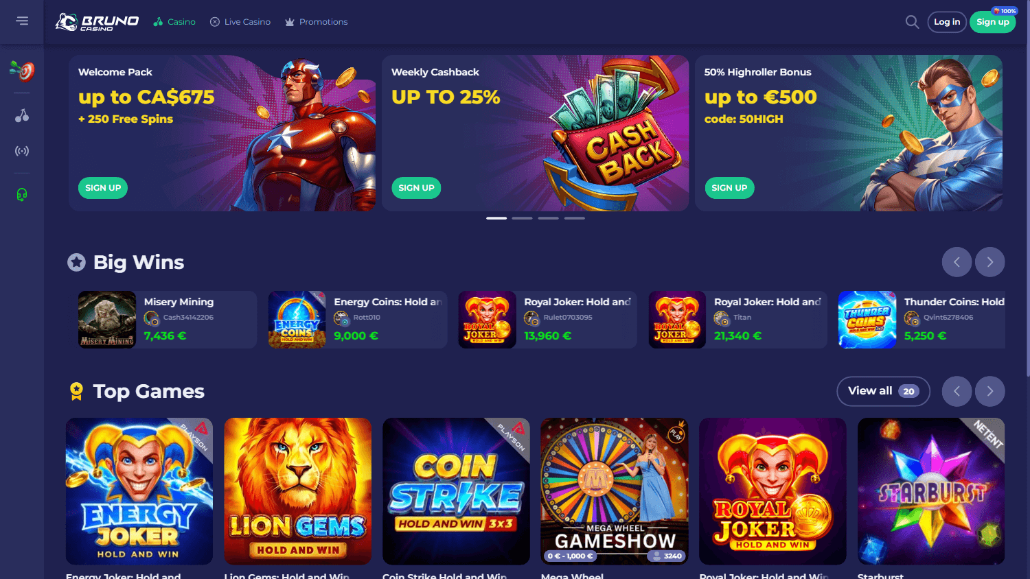 bruno_casino_homepage_desktop