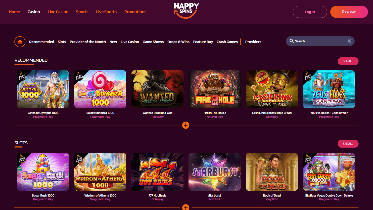 happyspins_casino_game_gallery_desktop