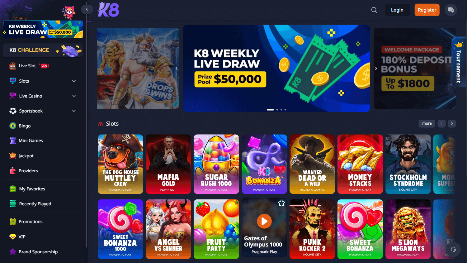 k8_casino_homepage_desktop