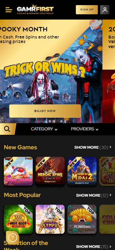 gamrfirst_casino_homepage_mobile