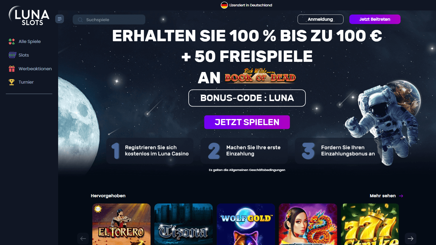 lunaslots_casino_homepage_desktop