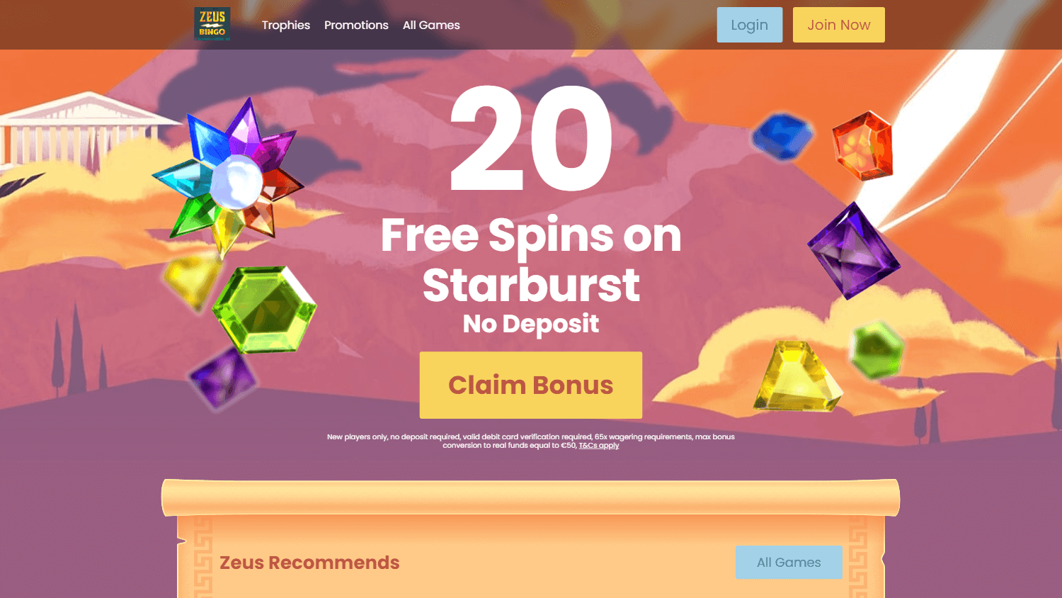 zeus_bingo_casino_ie_homepage_desktop