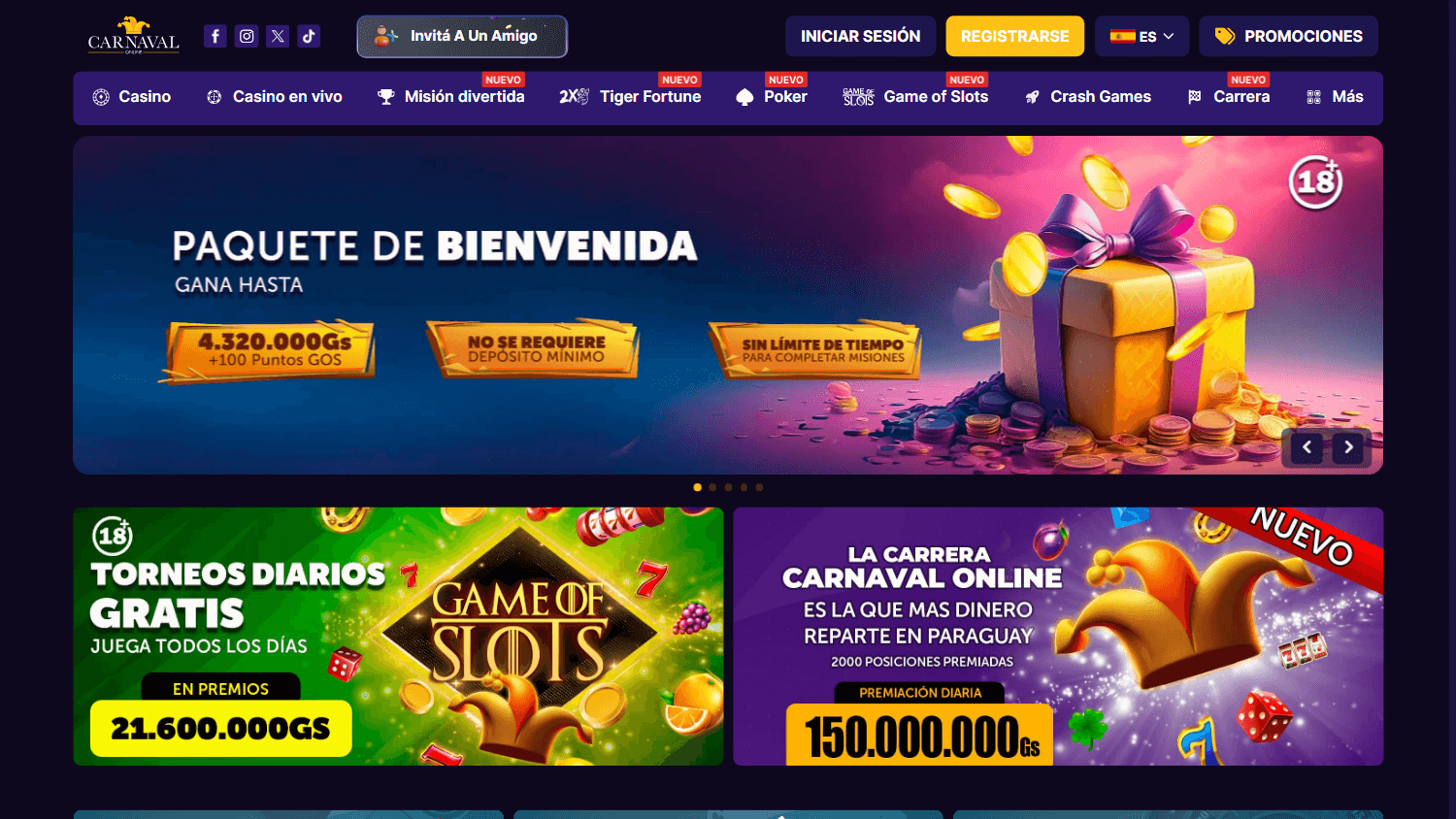 casino_carnaval_online_homepage_desktop