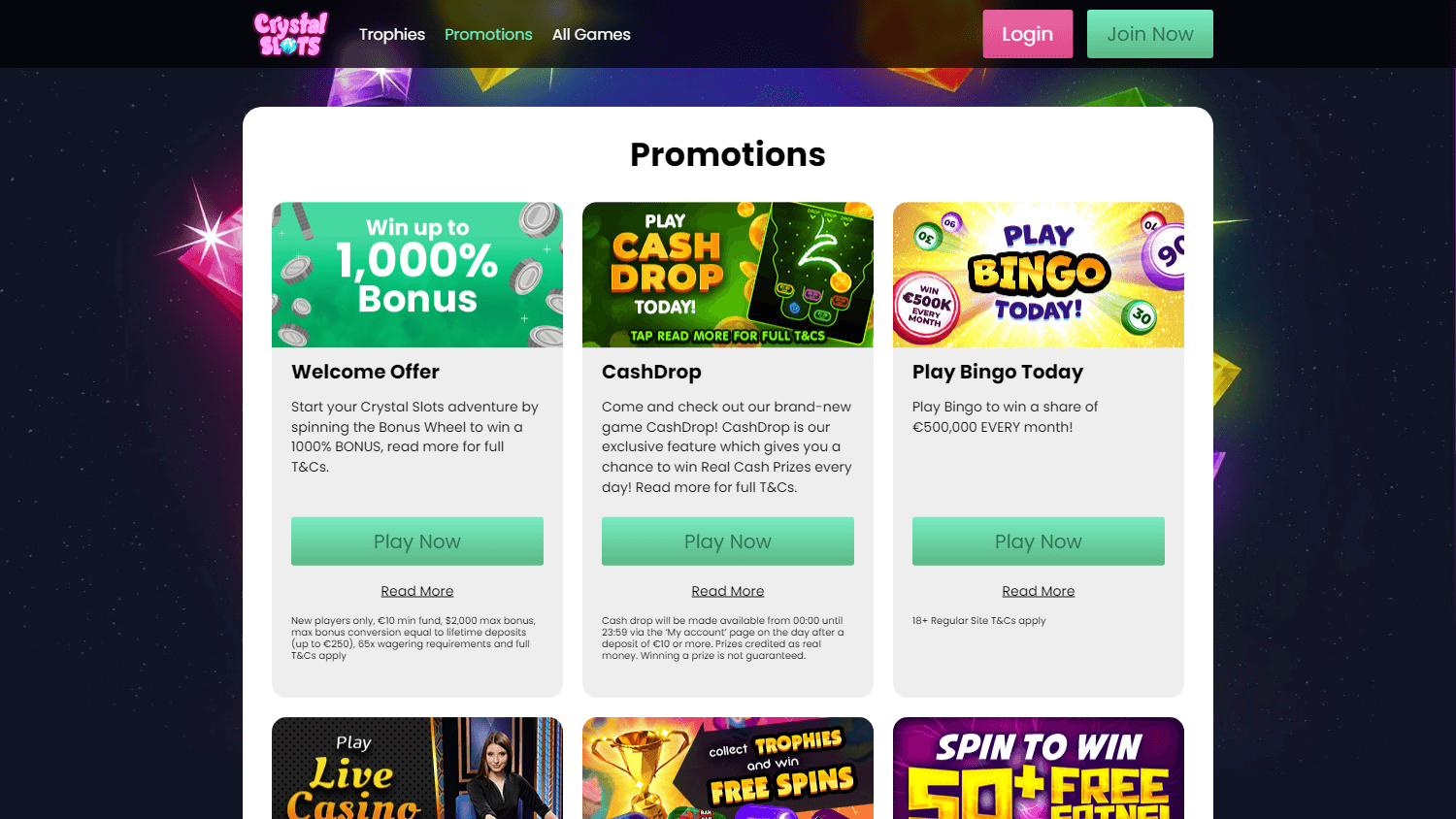 crystal_slots_casino_ie_promotions_desktop