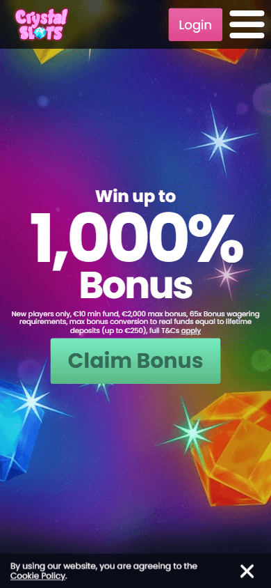 crystal_slots_casino_ie_homepage_mobile