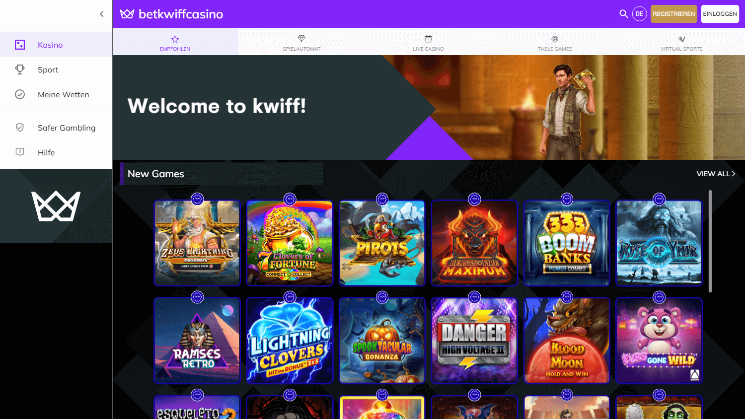 betkwiff_casino_homepage_desktop