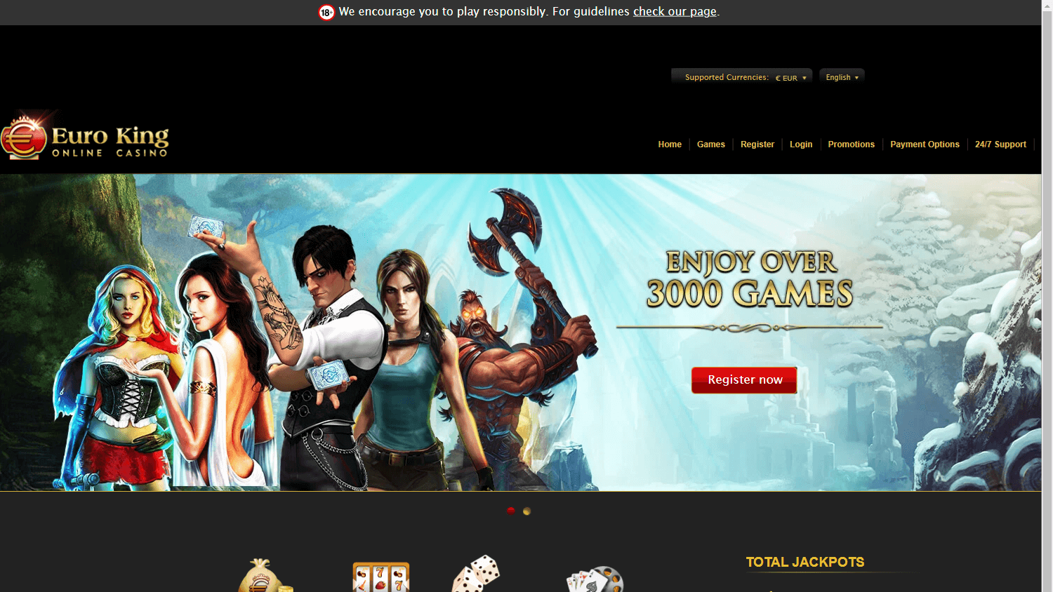 euroking_casino_homepage_desktop