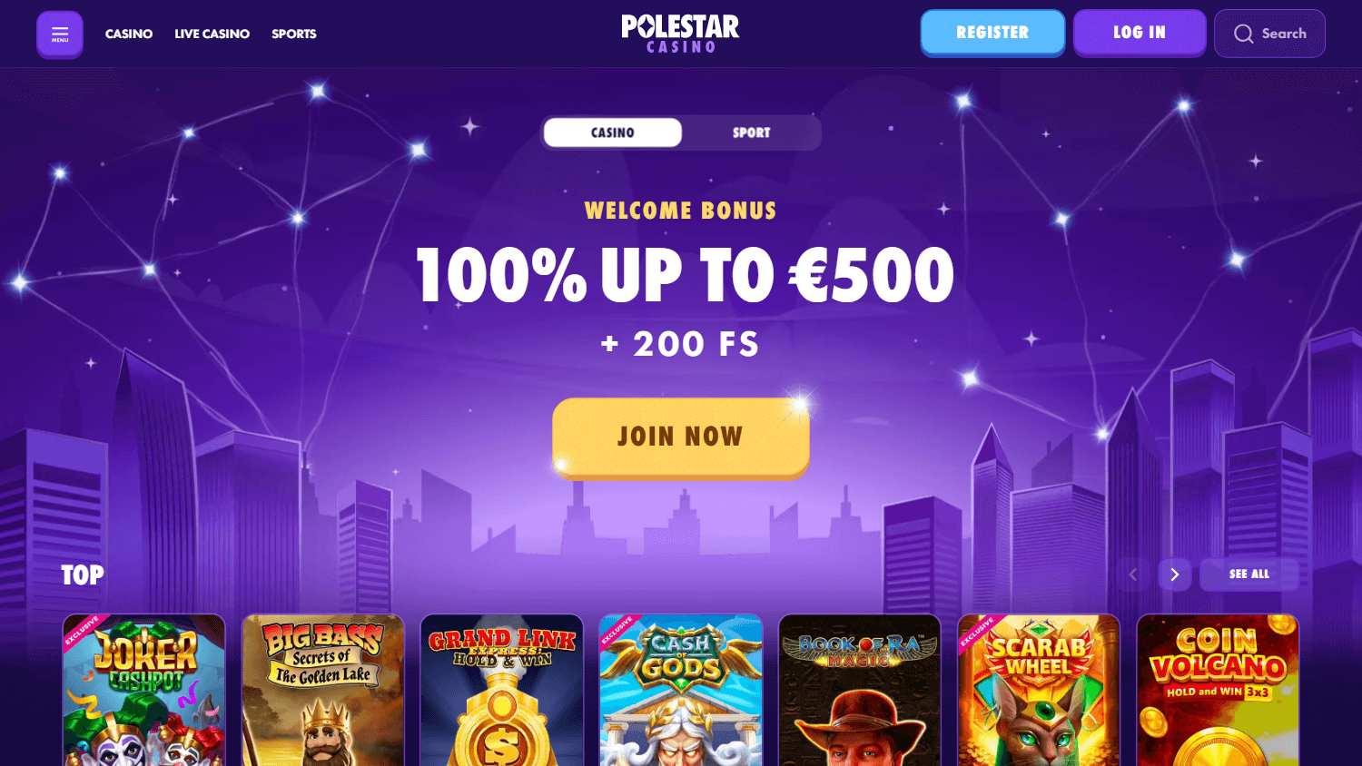 polestar_casino_homepage_desktop