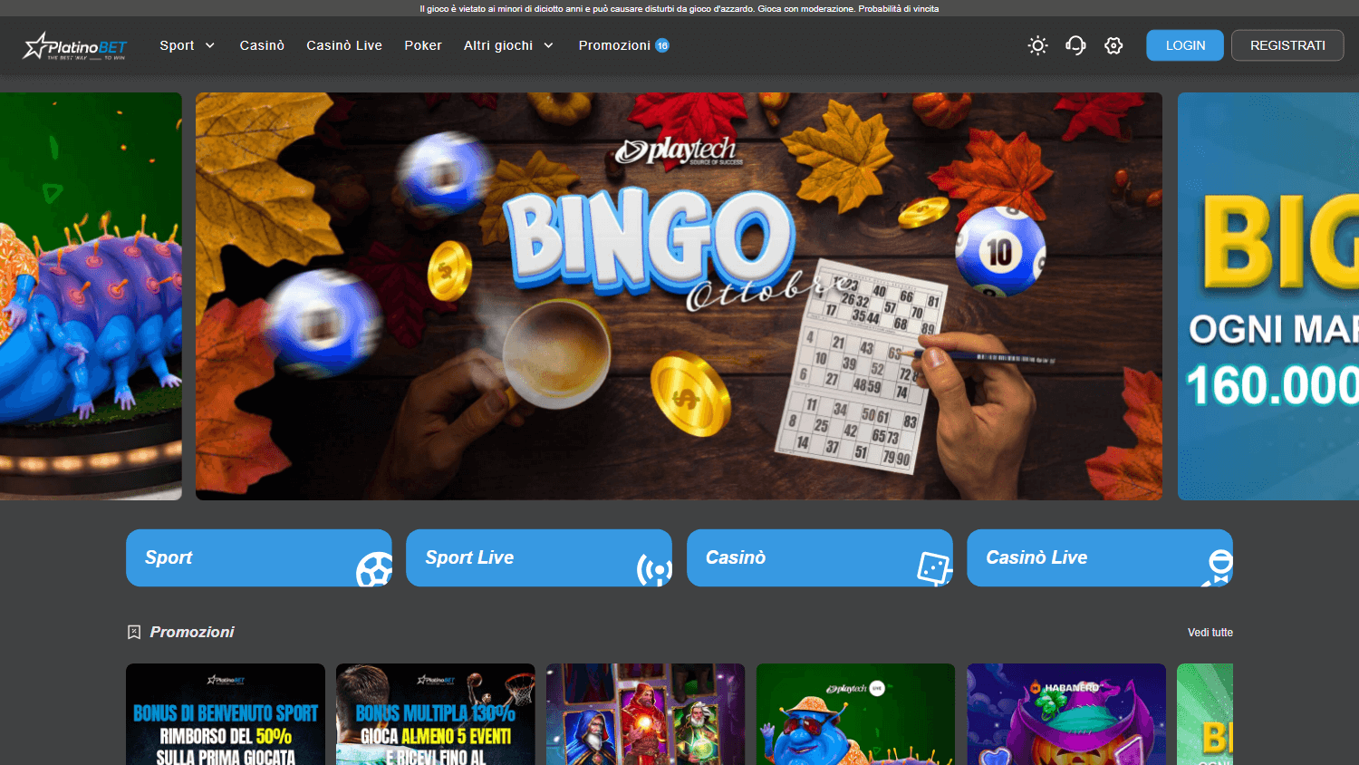 platinobet_casino_homepage_desktop