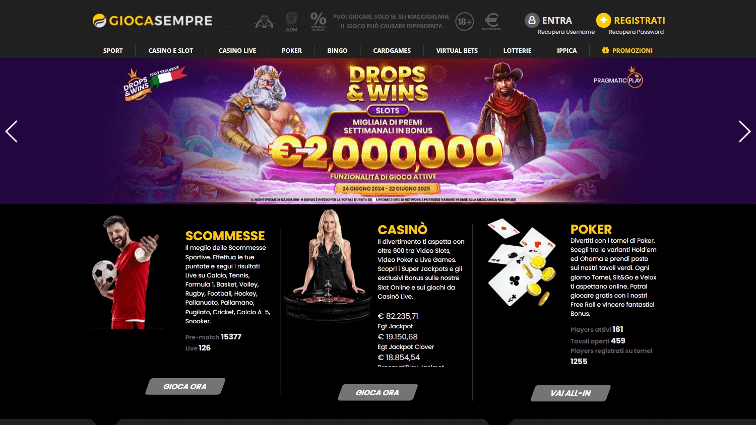 giocasempre_casino_homepage_desktop