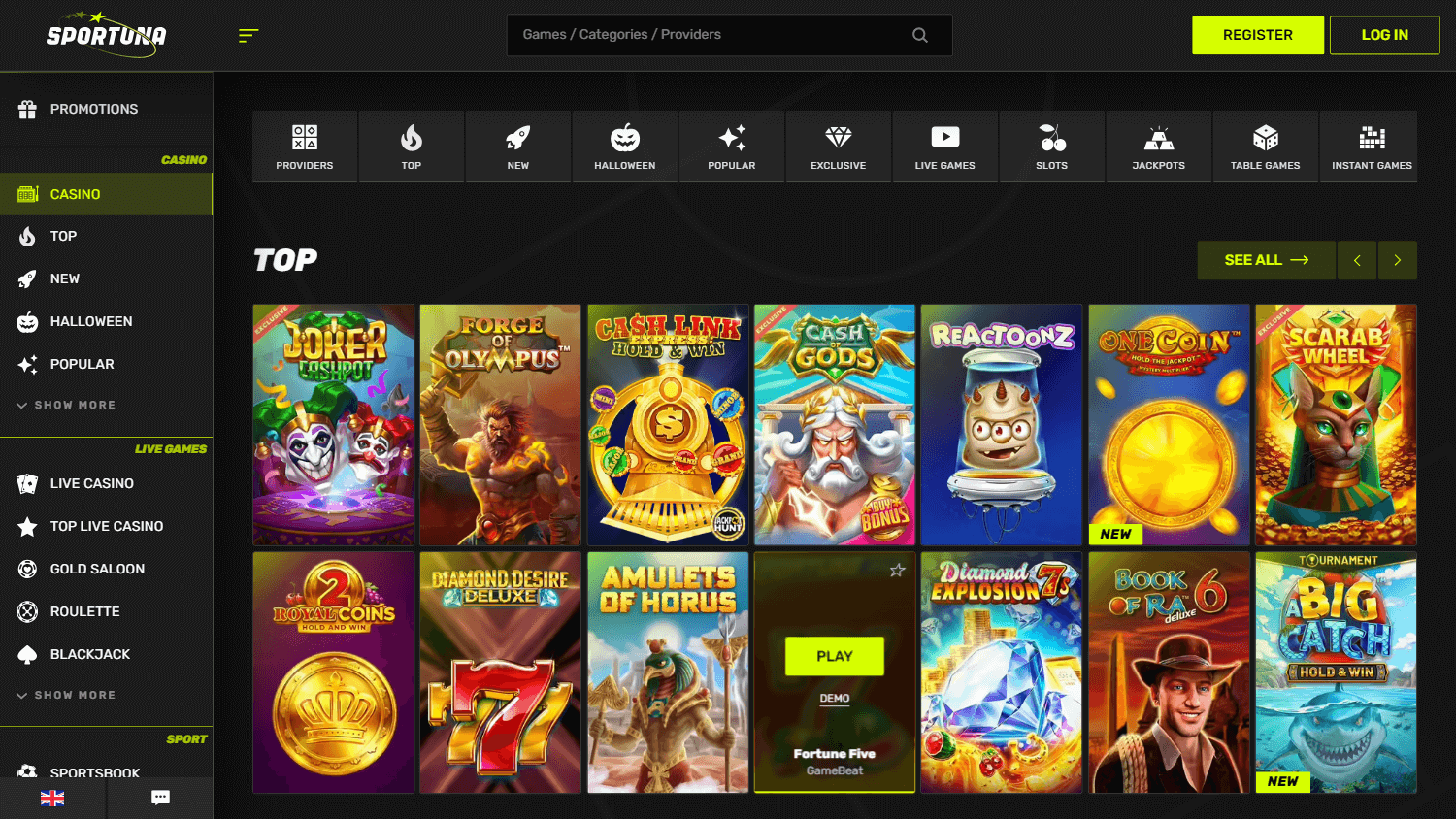 sportuna_casino_homepage_desktop