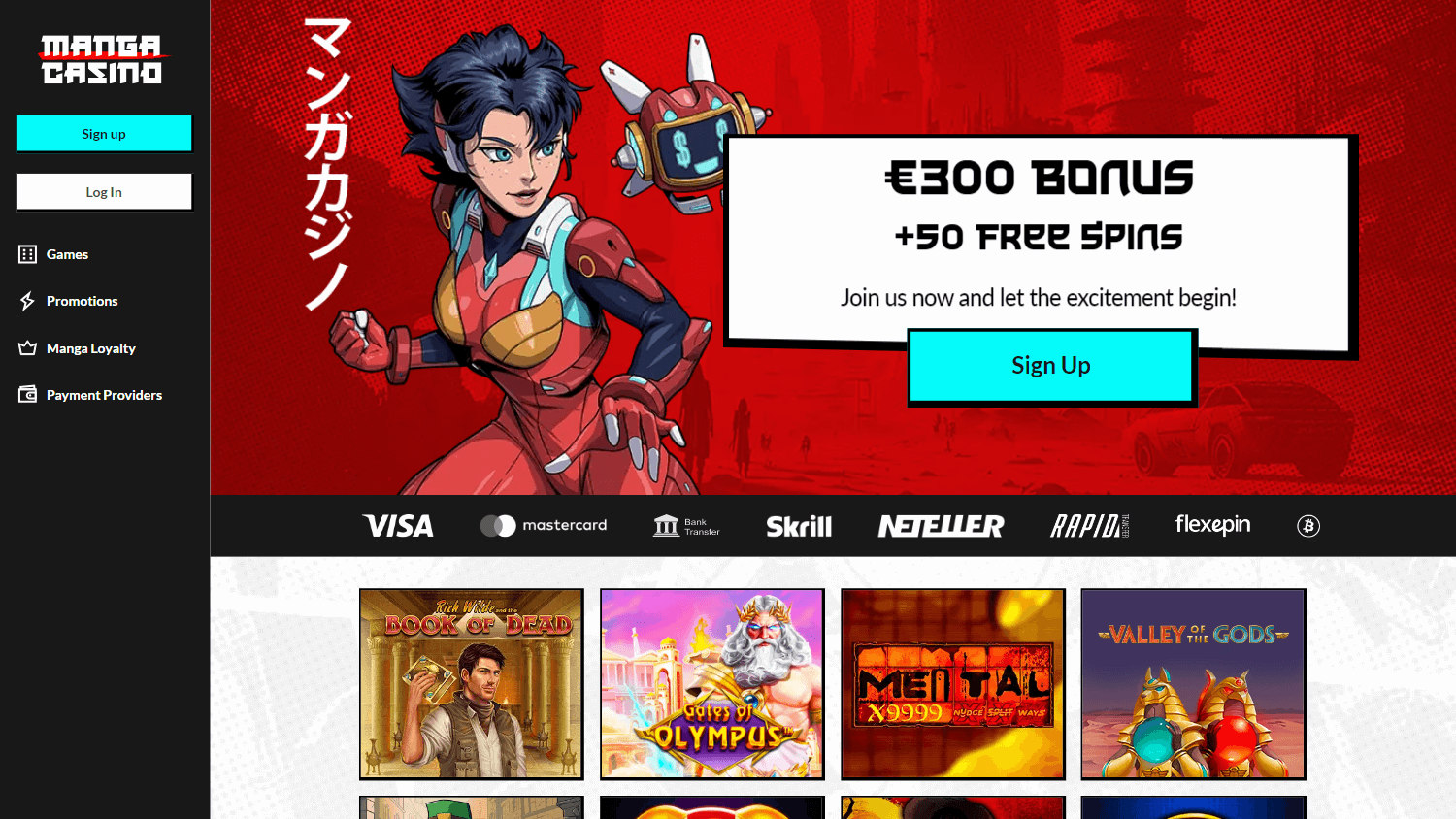 manga_casino_homepage_desktop