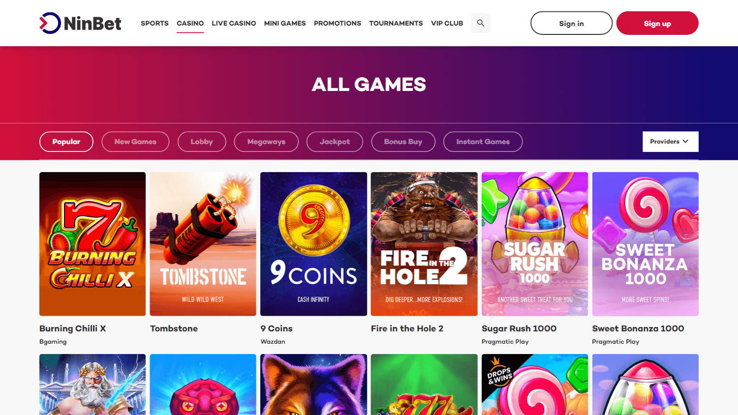 ninbet_casino_game_gallery_desktop