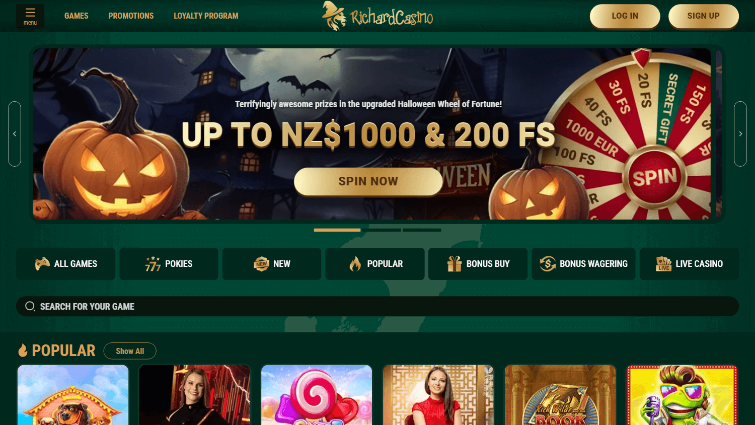 richard_casino_homepage_desktop