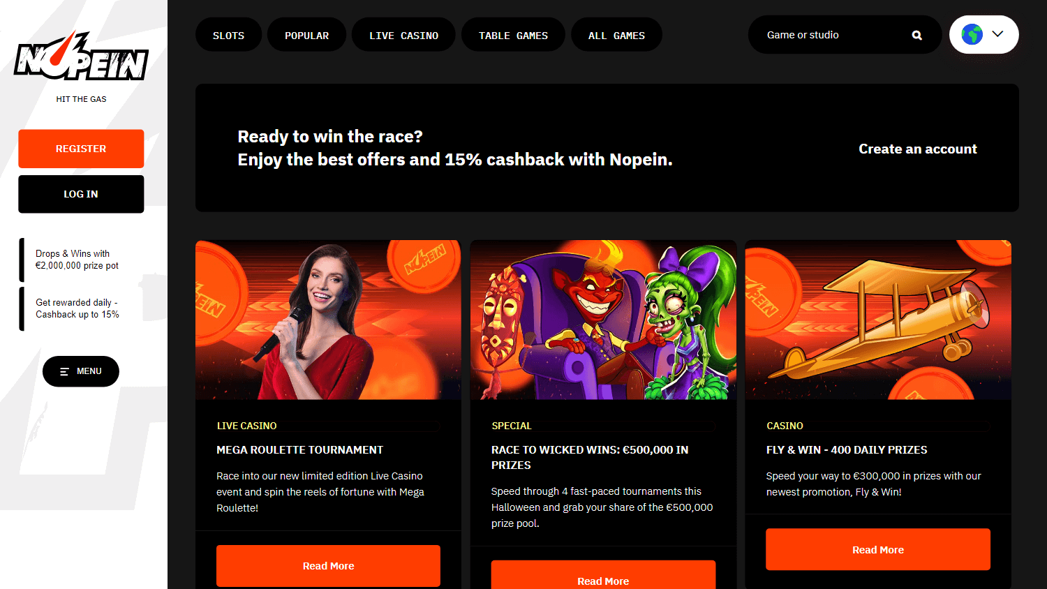 verified daily bonus from Nopein Casino