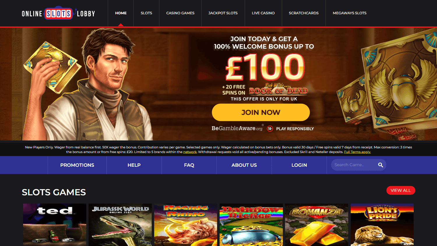 onlineslotslobby_casino_homepage_desktop