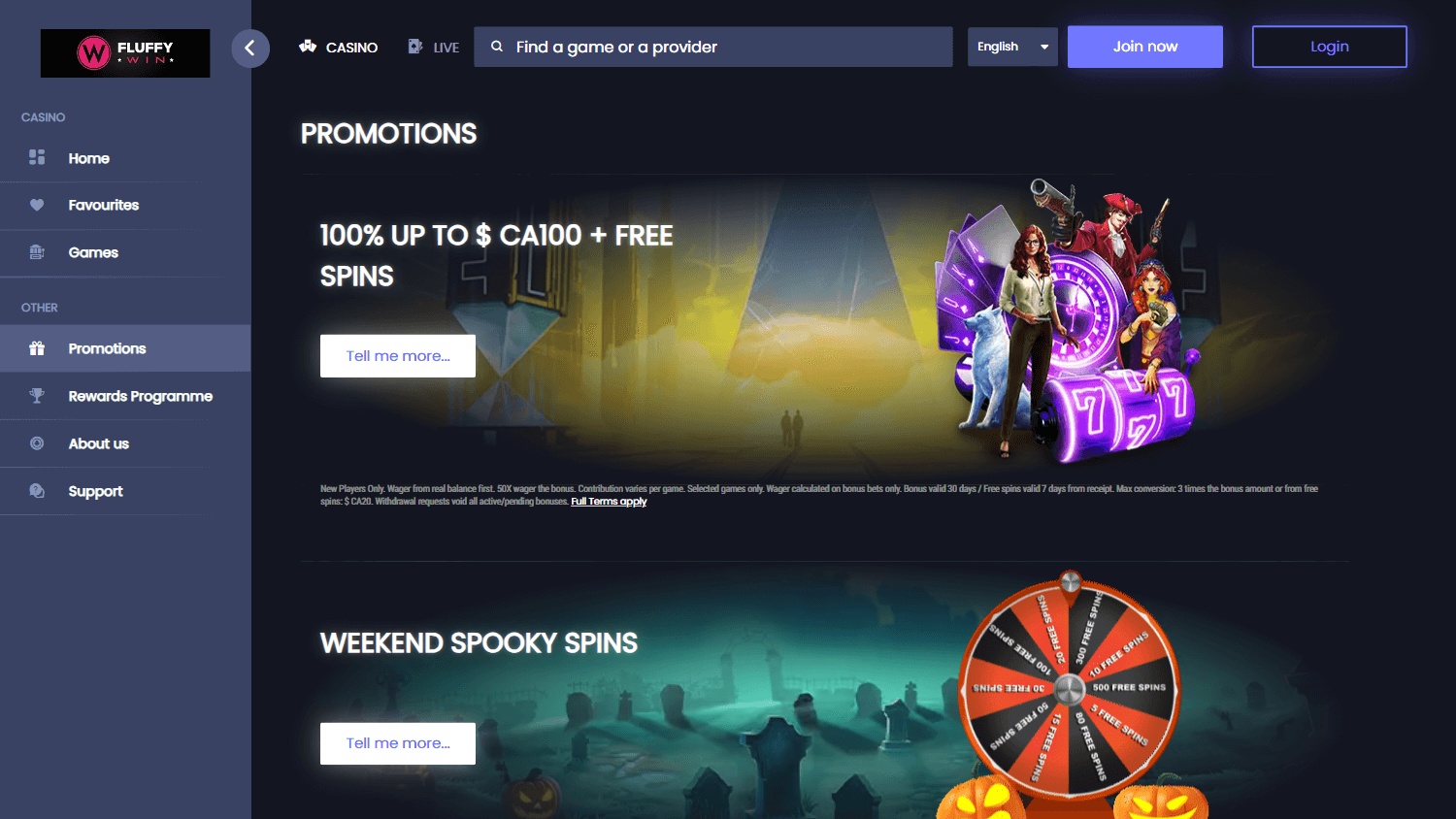 fluffywin_casino_promotions_desktop