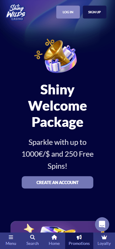 shinywilds_casino_promotions_mobile