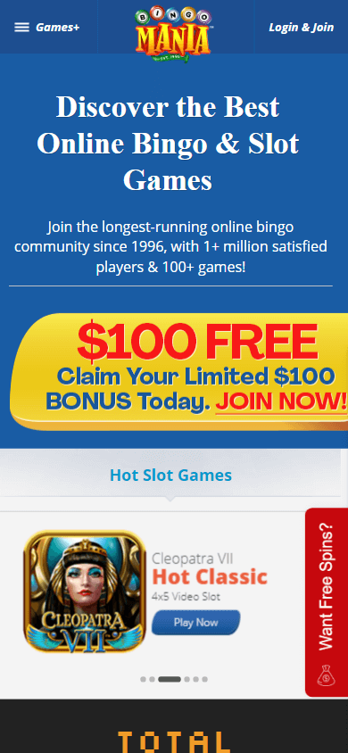 bingomania_casino_homepage_mobile