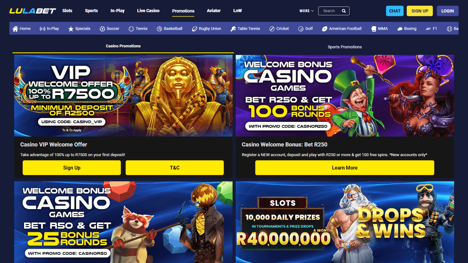 lulabet_casino_promotions_desktop