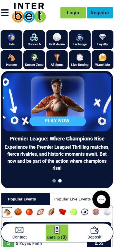 interbet_casino_homepage_mobile