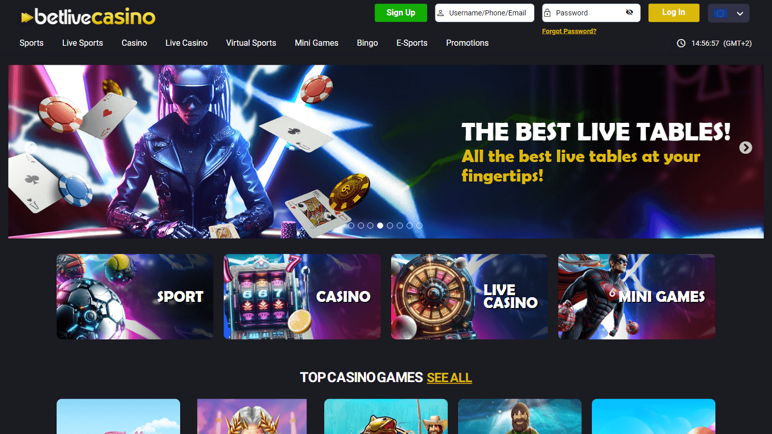 betlive_casino_homepage_desktop