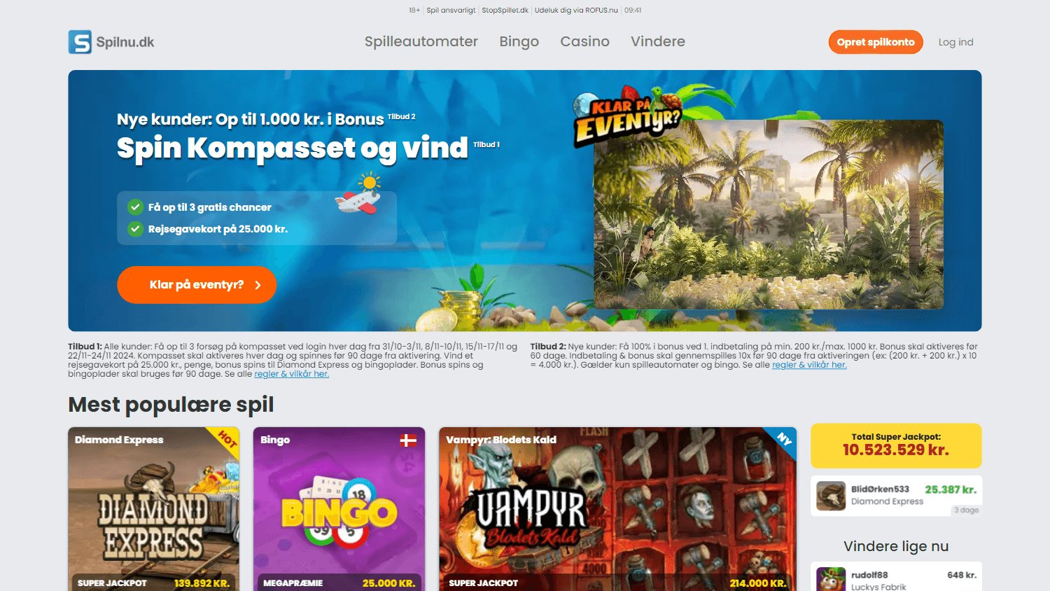 spilnu_casino_homepage_desktop