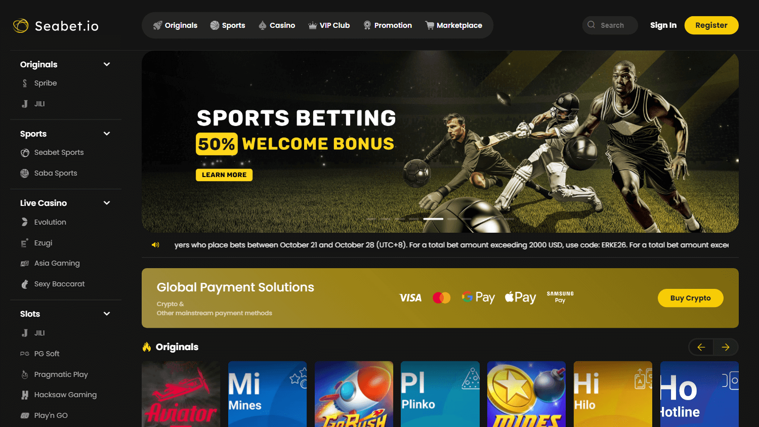 seabet_casino_homepage_desktop