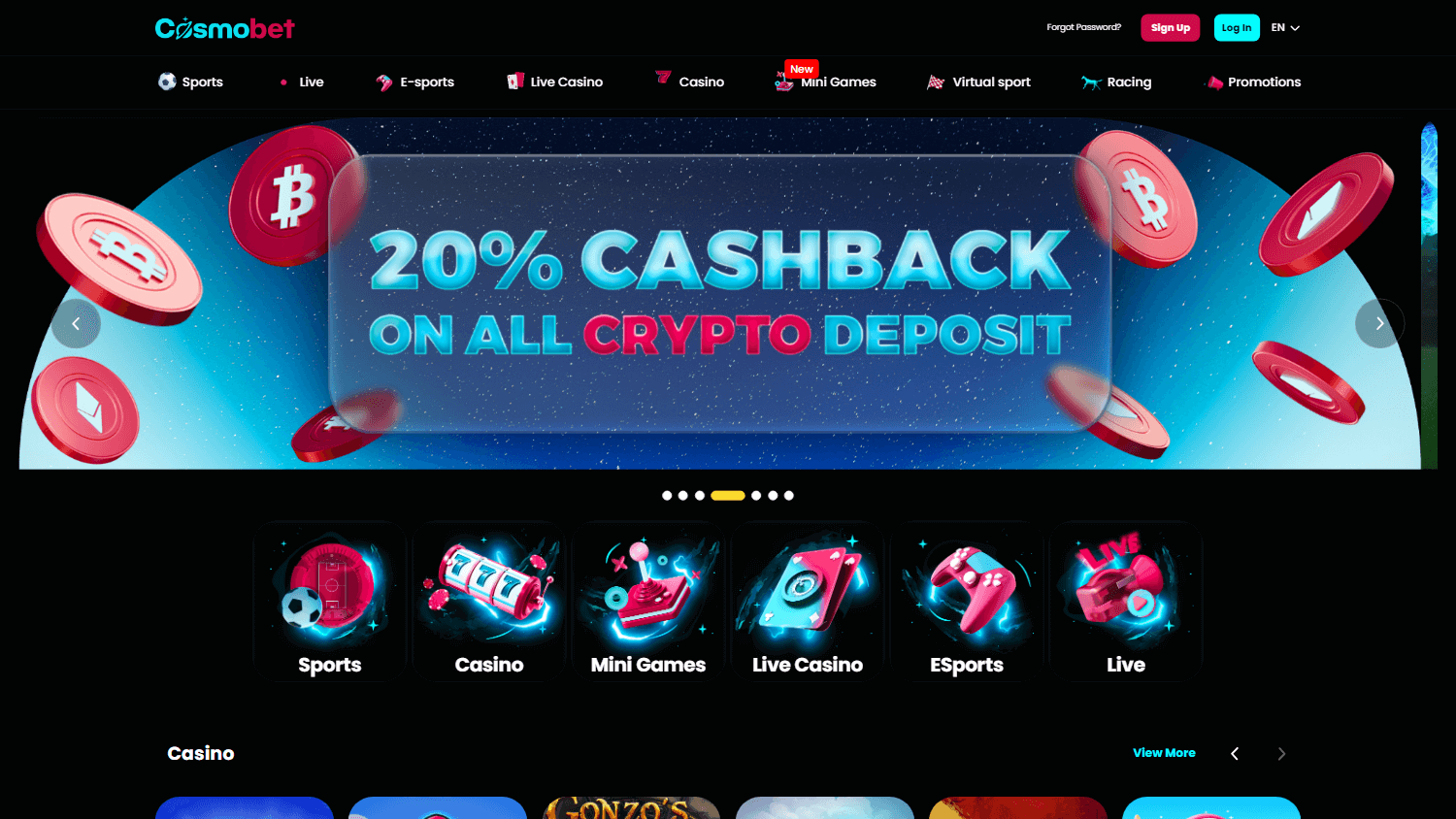 cosmobet_casino_homepage_desktop