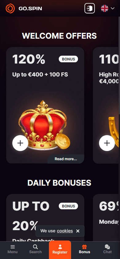 gospin_casino_promotions_mobile