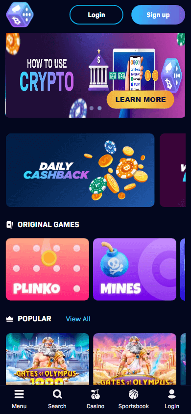 cryptorush_casino_homepage_mobile