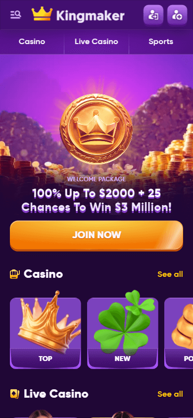 kingmaker_casino_homepage_mobile