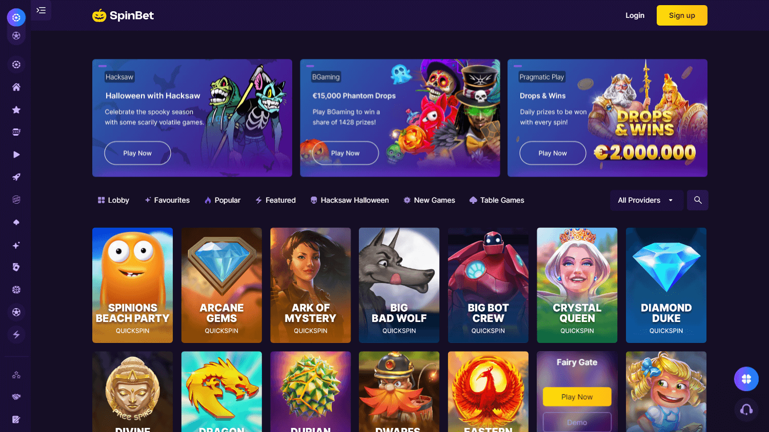 spinbet_casino_game_gallery_desktop