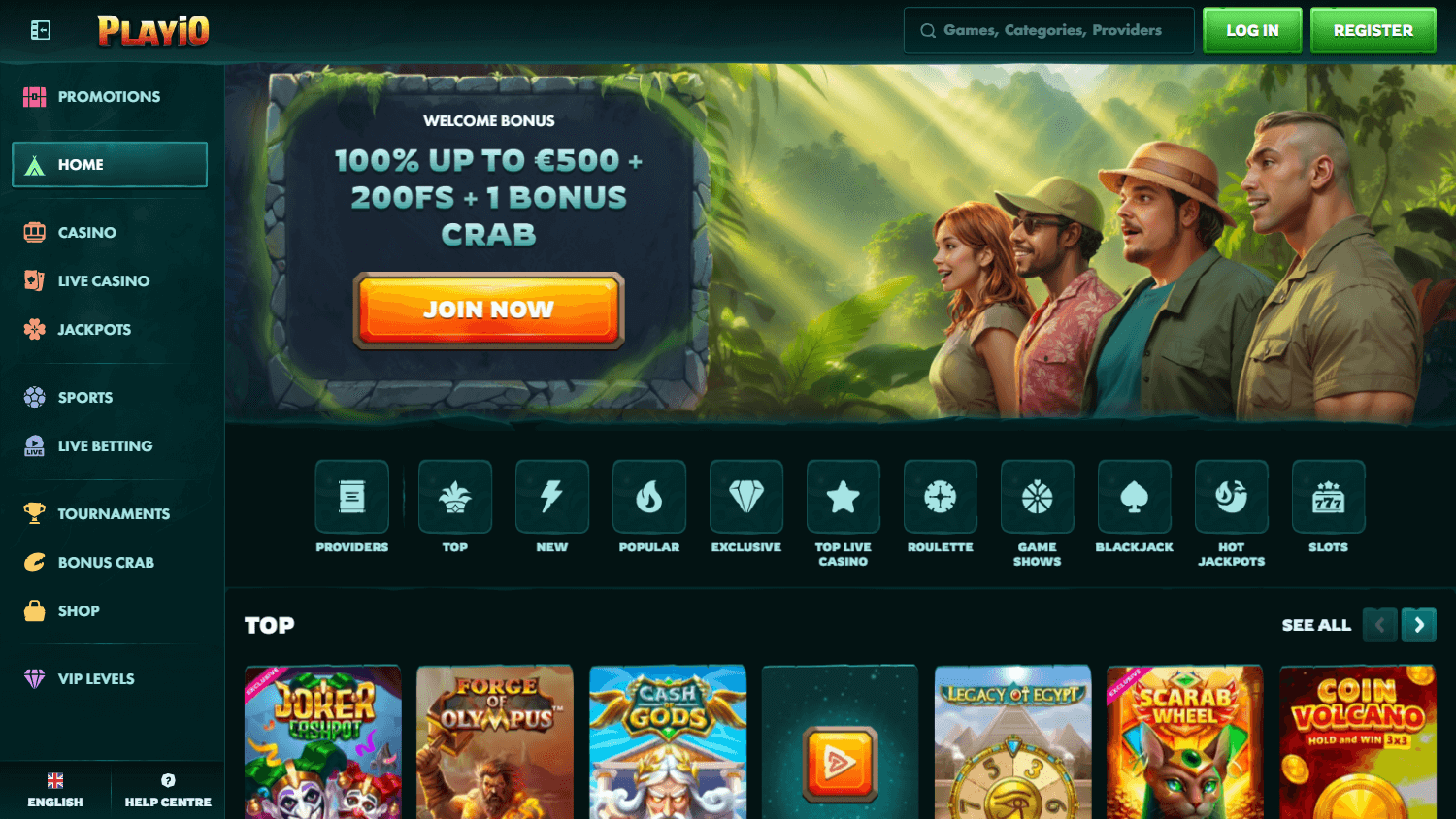 playio_casino_homepage_desktop